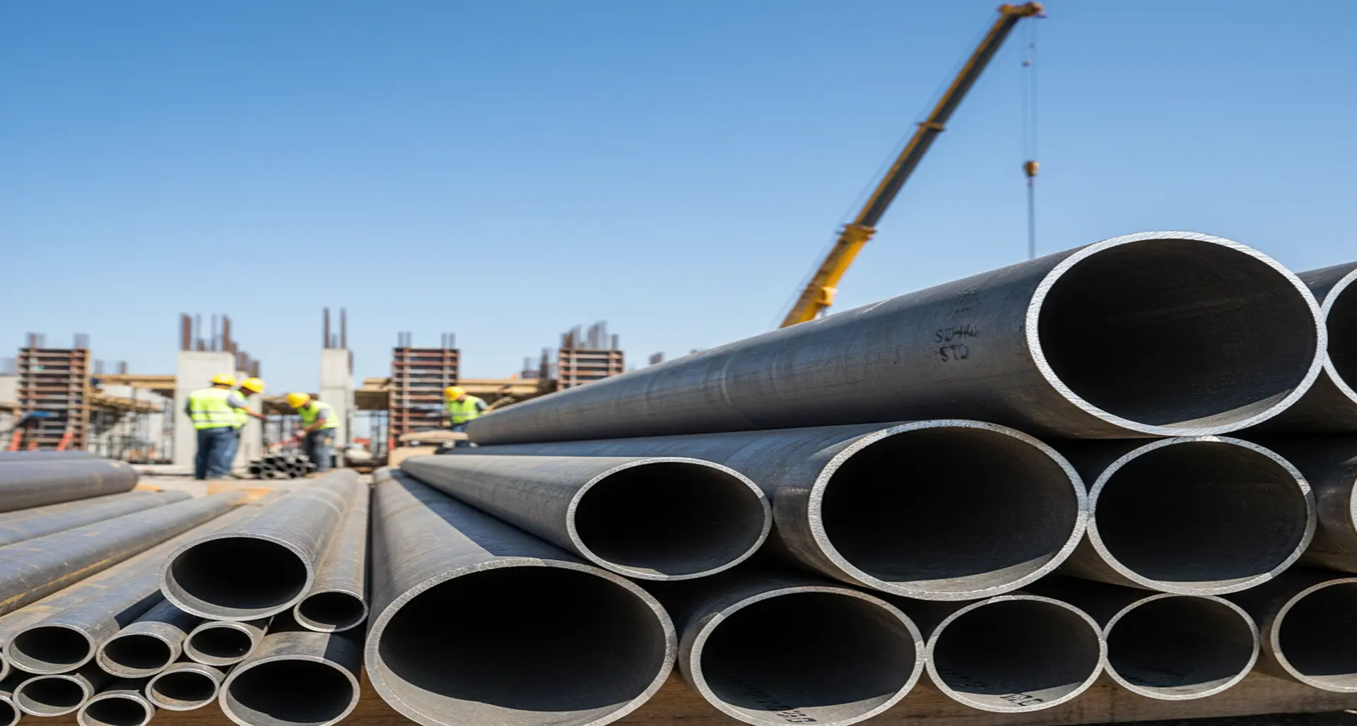 Диаметр и размер стальных труб